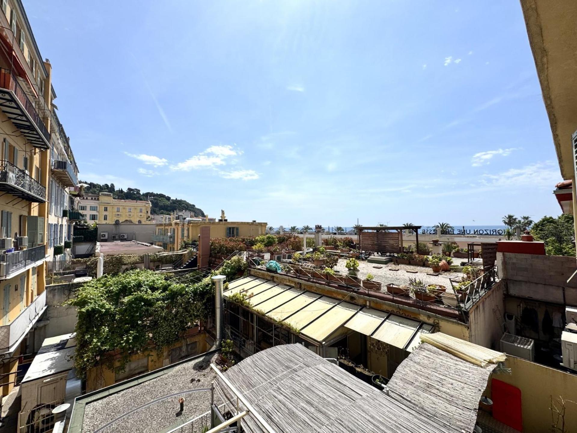 Aparthotel Riviera Nice Cote D'Azur - Old Town - Studio Ac - Sea View - 50M Promenade Des Anglais- La Maison Linda 외부 사진